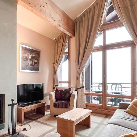 South Facing 2-Bed Apartment With Fireplace, Terrasses Deos Flaine Kültér fotó