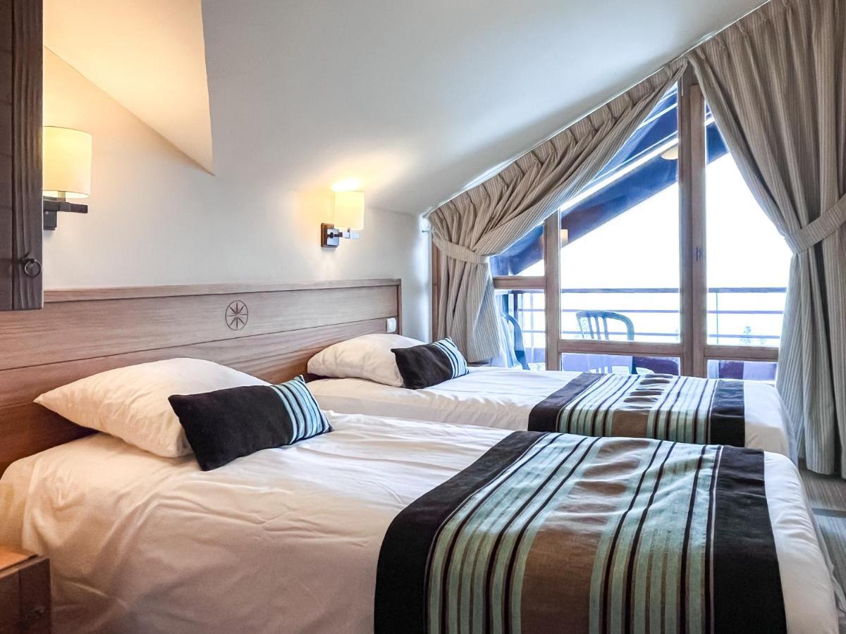 South Facing 2-Bed Apartment With Fireplace, Terrasses Deos Flaine Kültér fotó