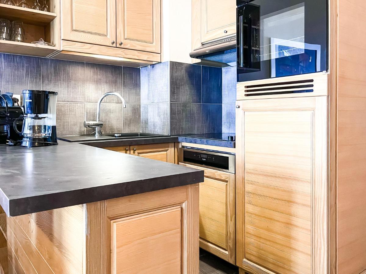 South Facing 2-Bed Apartment With Fireplace, Terrasses Deos Flaine Kültér fotó