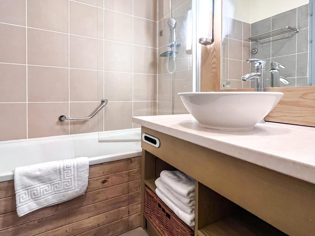 South Facing 2-Bed Apartment With Fireplace, Terrasses Deos Flaine Kültér fotó