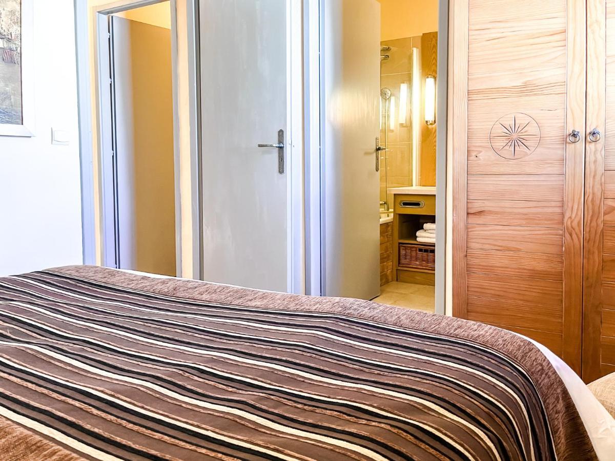 South Facing 2-Bed Apartment With Fireplace, Terrasses Deos Flaine Kültér fotó